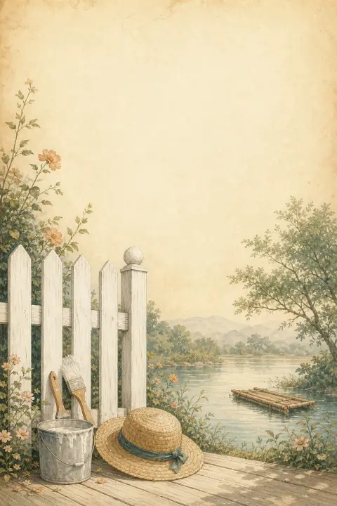 Cover artwork for The Adventures of Tom Sawyer