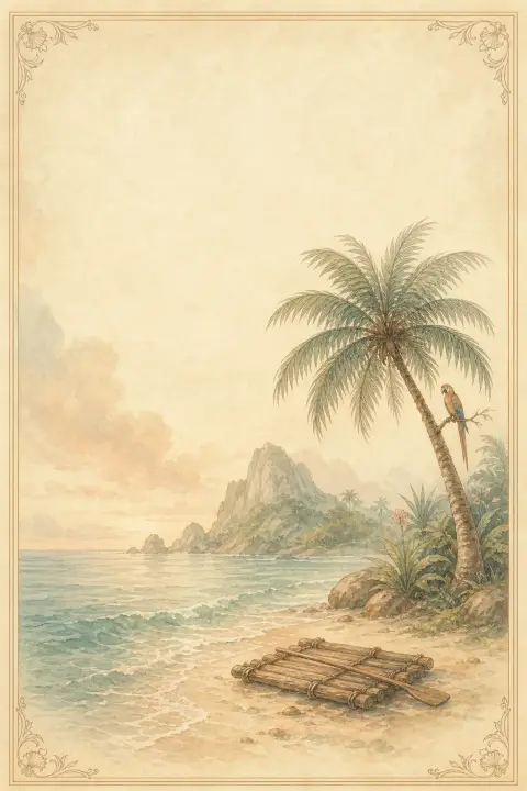 Cover artwork for The Life and Adventures of Robinson Crusoe