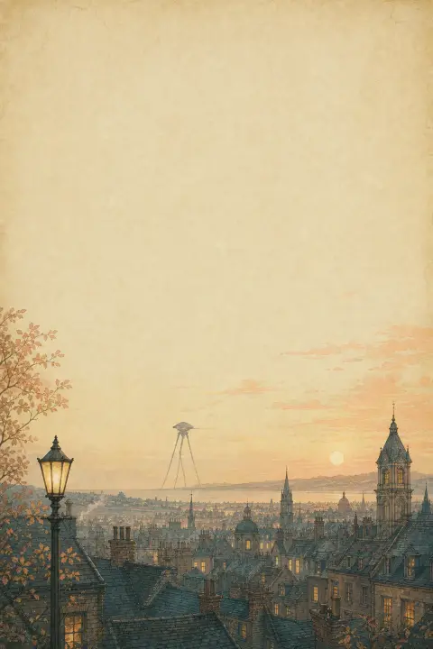 Cover artwork for The War of the Worlds